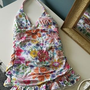 Fun skirted one piece, like new